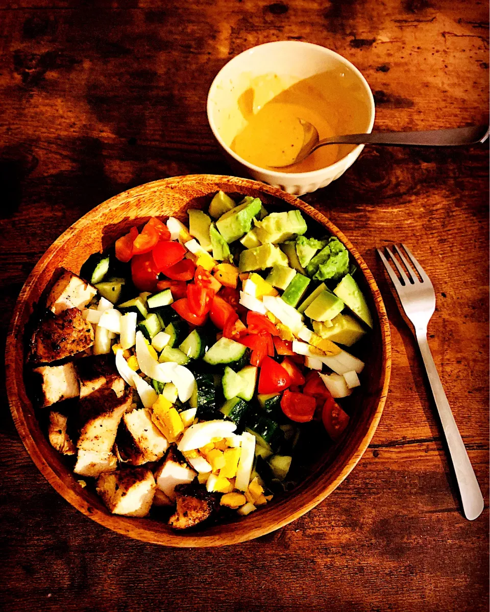 🇺🇸Chicken cobb salad🇺🇸|RockinBluesさん