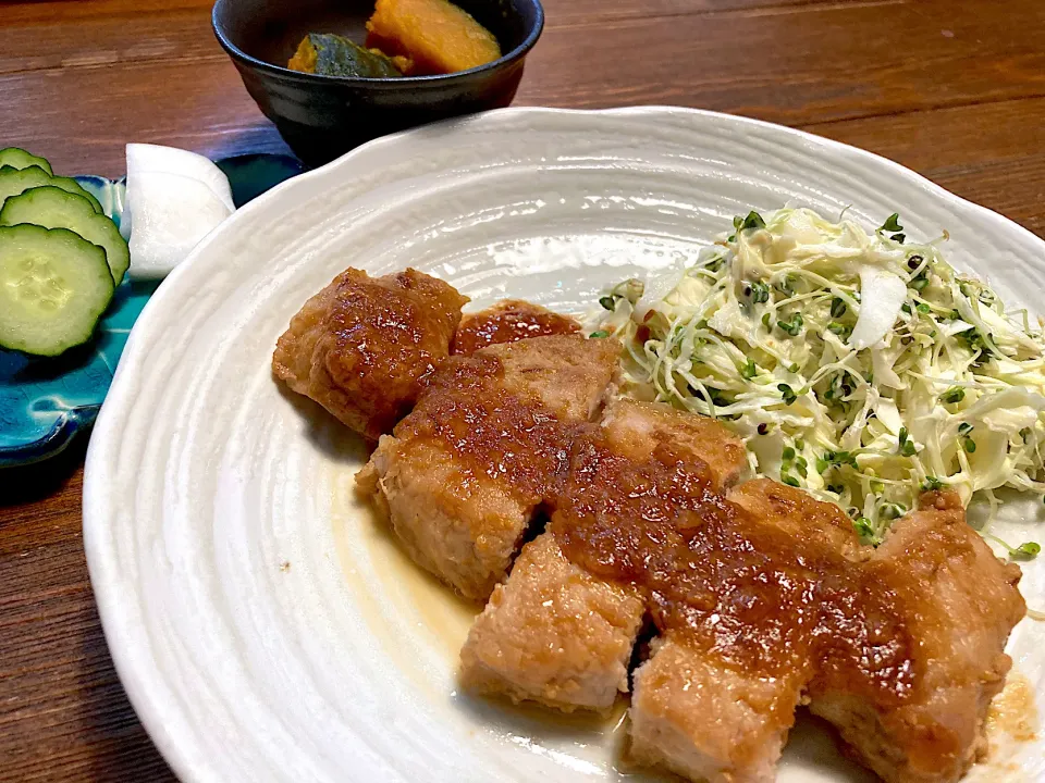 Snapdishの料理写真:豚肉の味噌漬け|n_nさん