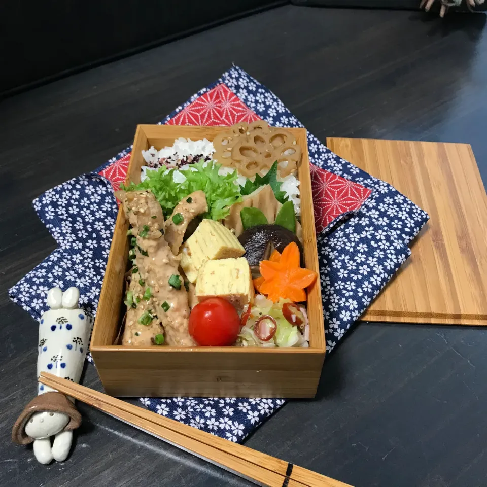 ネギマヨ鶏むねスティック弁当|sasori595さん