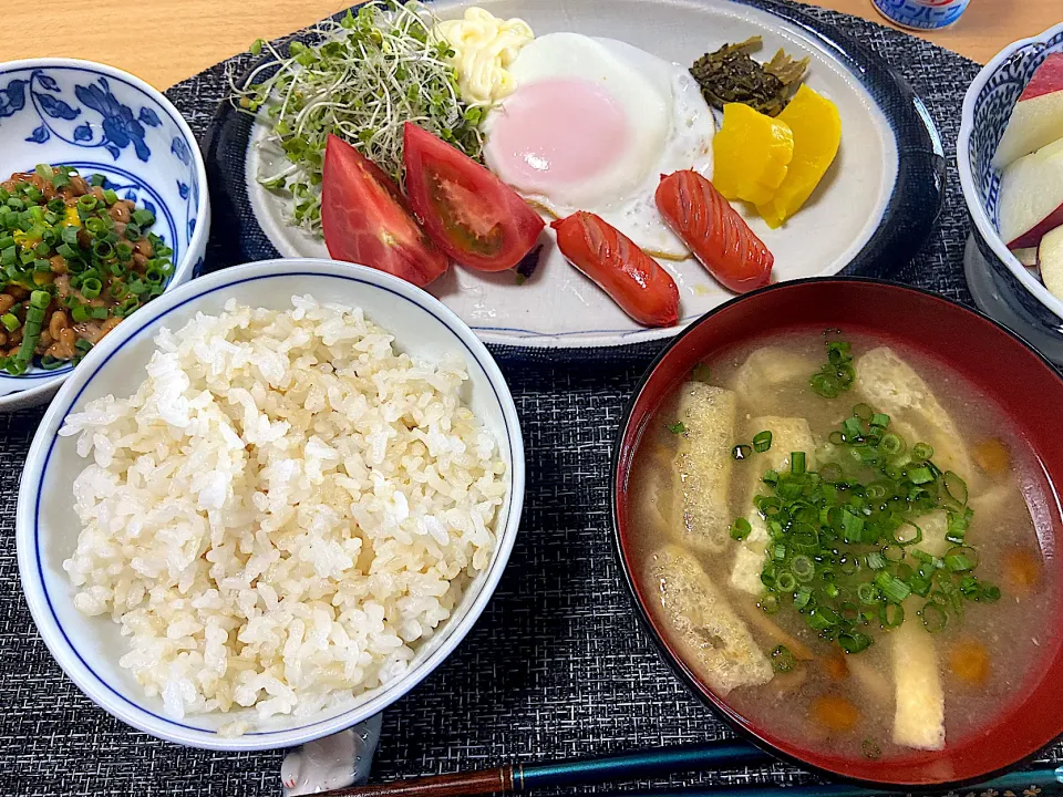 朝ごはん　玄米ちょろっと|須佐 浩幸さん