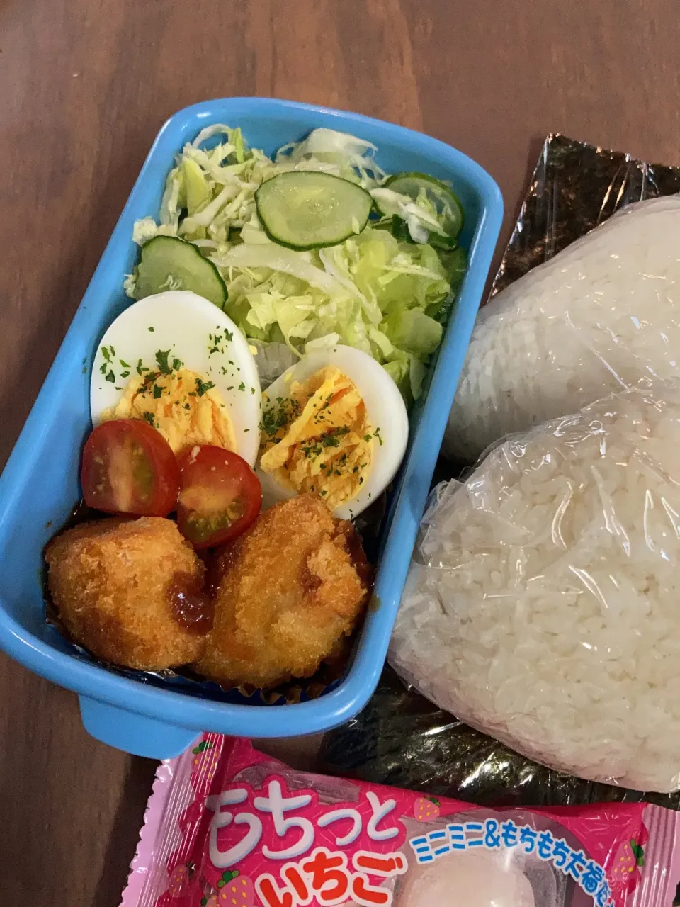 Snapdishの料理写真:R3、9/22㈬ ❁¨̮おにぎり弁当🍙|hamakoさん