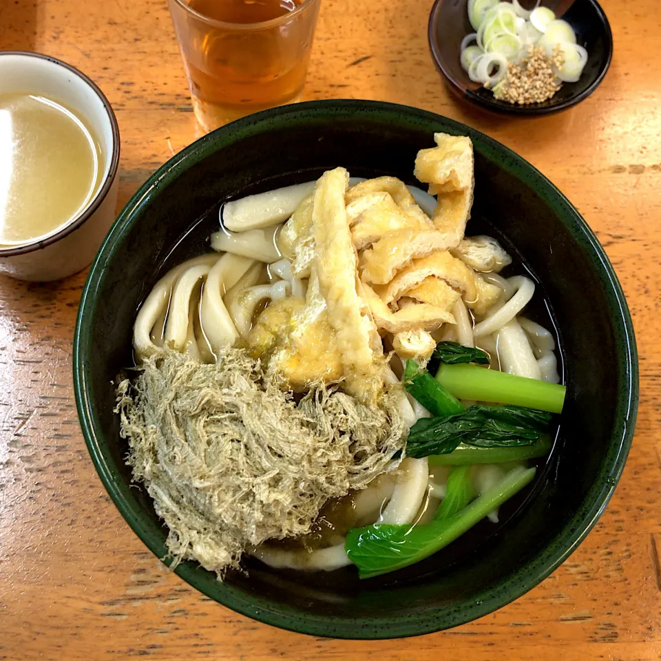 ゆずきり(冷)@関西風手打ちうどん いらっしゃい|morimi32さん