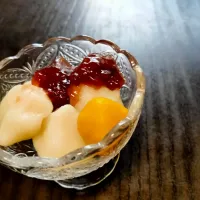 Snapdishの料理写真:月見団子|紫豚さん