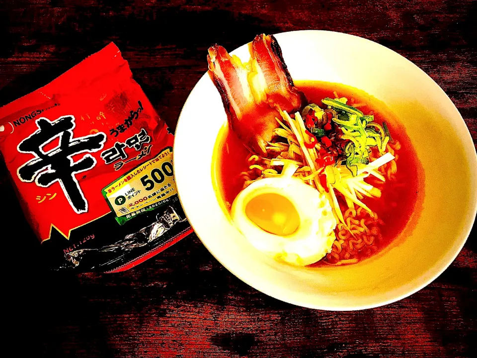 🇰🇷たまにはインスタント！辛ラーメン🇰🇷|RockinBluesさん