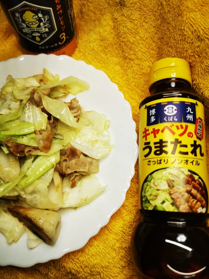 博多の焼鳥屋さんのうまたれ🤩

キャベツ炒めヾ(˙❥˙)ﾉうまかばい🍺乾杯|ペンギンさん