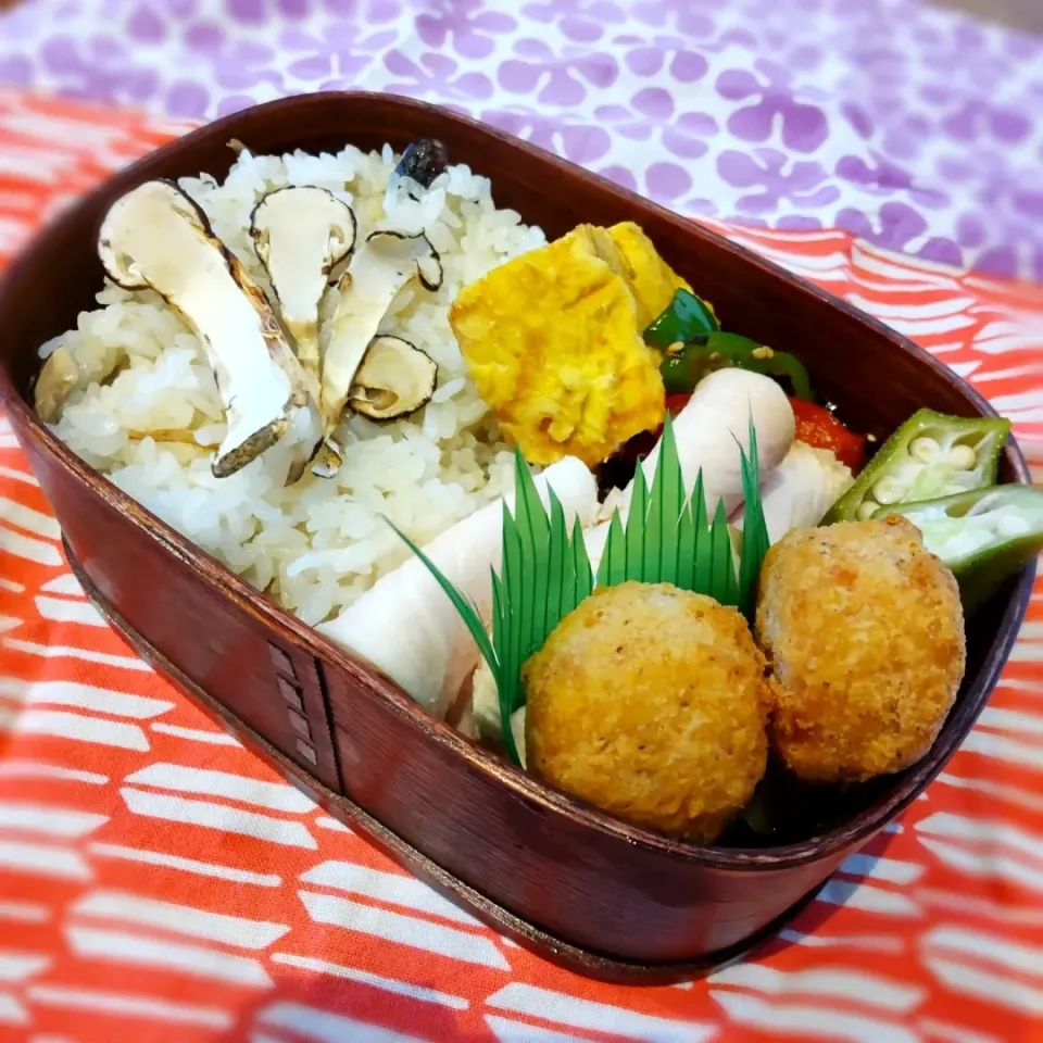 松茸ご飯弁当|いりごまさん