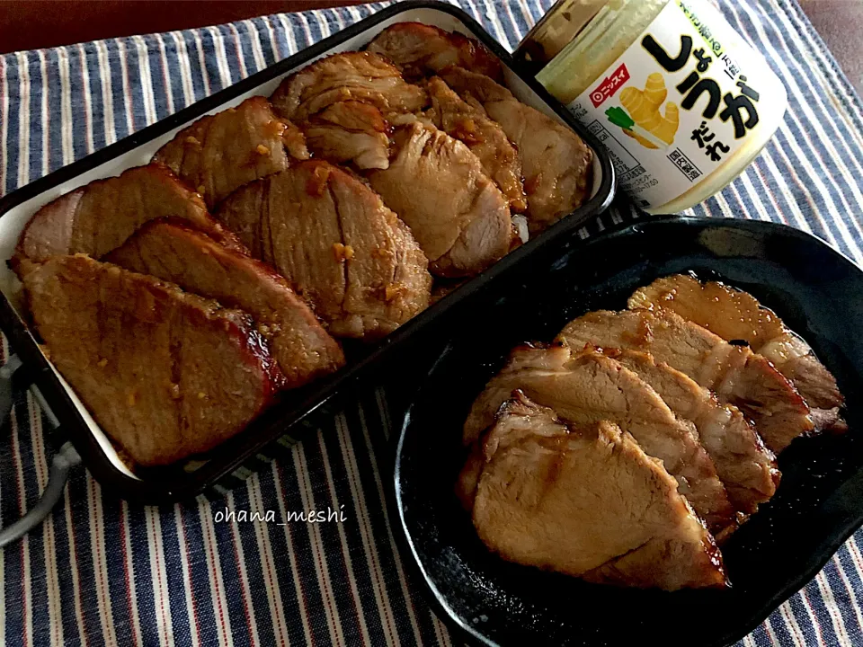 Snapdishの料理写真:焼豚弁当|nachiさん