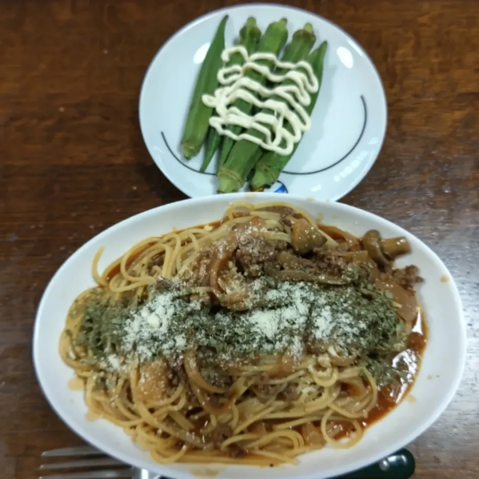 Snapdishの料理写真:ランチはパスタ|アクちゃんさん