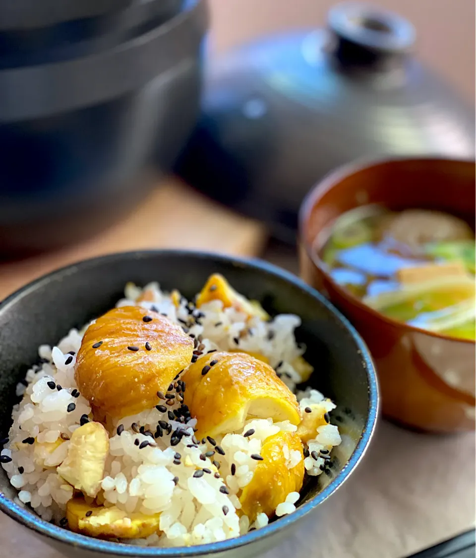 Snapdishの料理写真:栗ごはん🌰|なのこさん