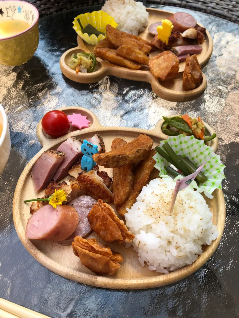 お外でランチ|キヨさん