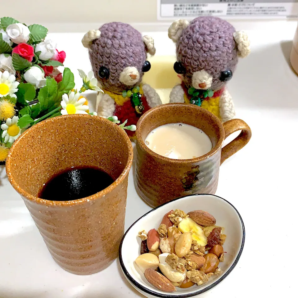 Snapdishの料理写真:西山珈琲テキトーブレンドでおやつの時間(´∀｀*)|chagashiさん