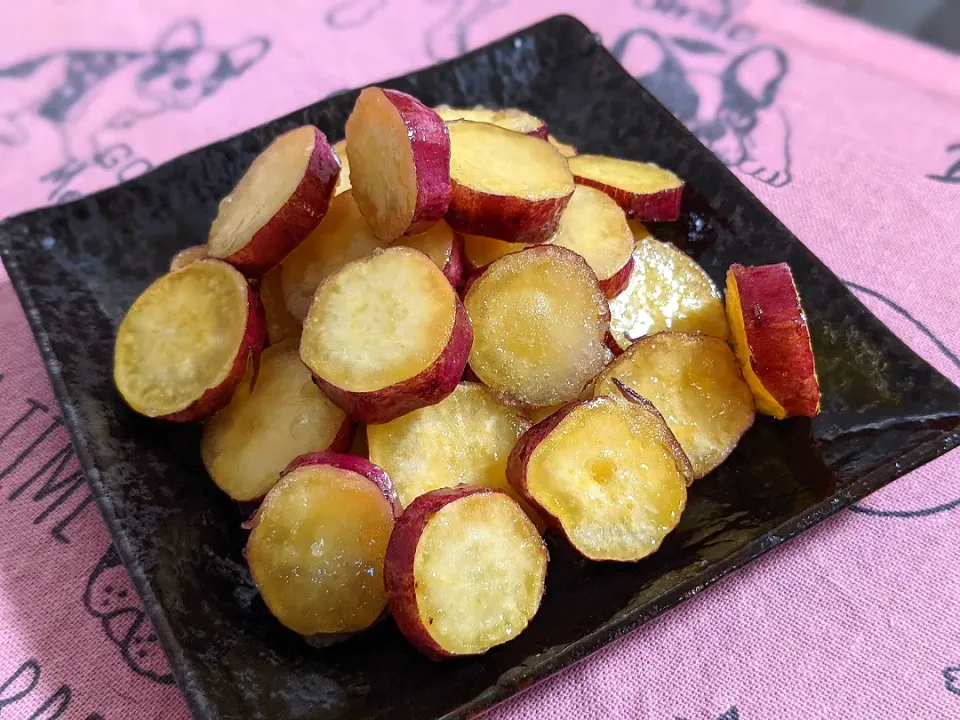 ポトスさんの塩バタースイートポテトを作ってみました(*ˊ˘ˋ*)｡♪:*°|奈津美さん