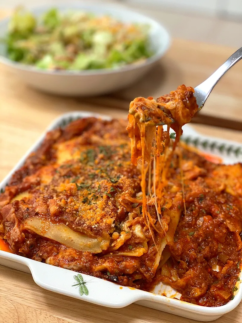 homemade lasagna!!|Kooさん