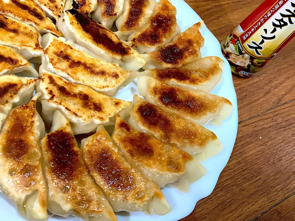 具がオイスターソース味付けの餃子|ちかちかさん