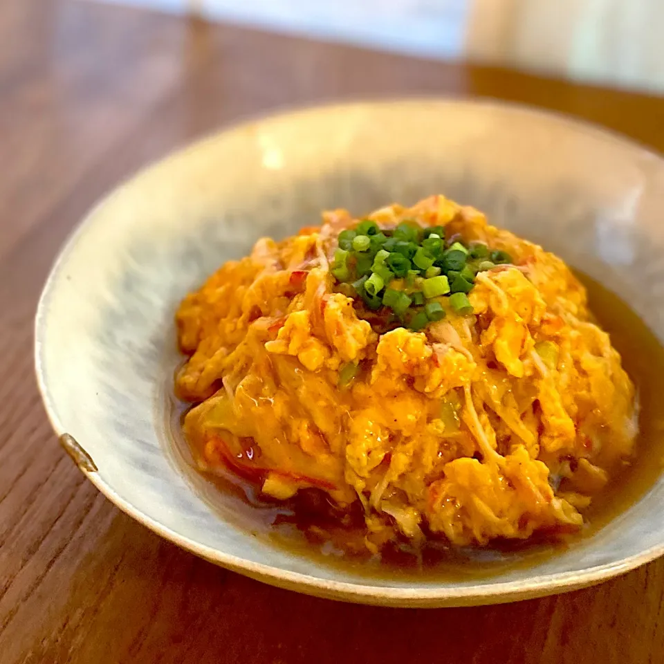 飲めるほどトロトロな旨さ＊至高の天津飯【リュウジのバズレシピ】|yu papaさん