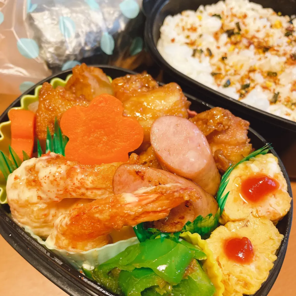 今日の旦那の　#お弁当🍱|sacchan( ﾐΦﻌΦ)ฅさん