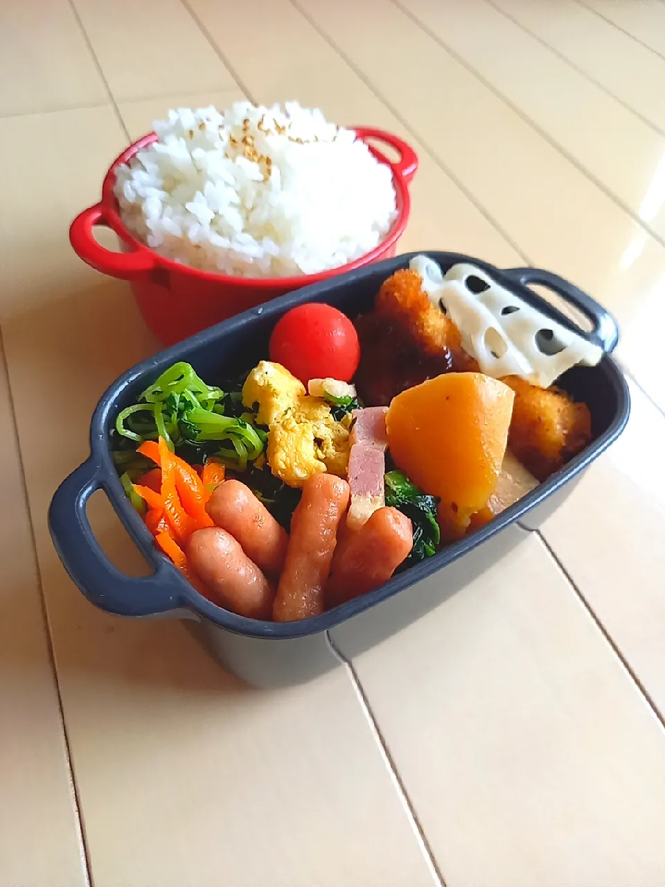 Snapdishの料理写真:息子のお弁当🎵　2021.9.26|mayumiさん