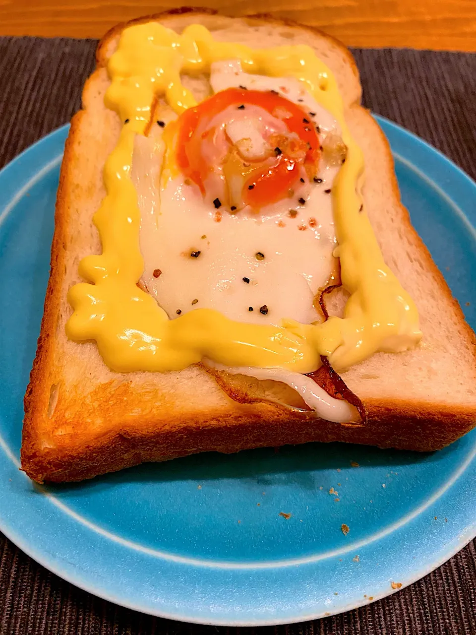 Snapdishの料理写真:まよたまトースト|Chiさん