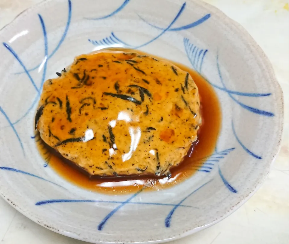 あんかけひじき豆腐ハンバーグ|☆ちび☆さん