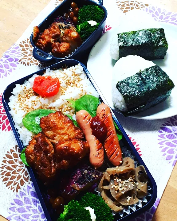 Snapdishの料理写真:今日のお弁当❣️|ゆ～ゆ～さん