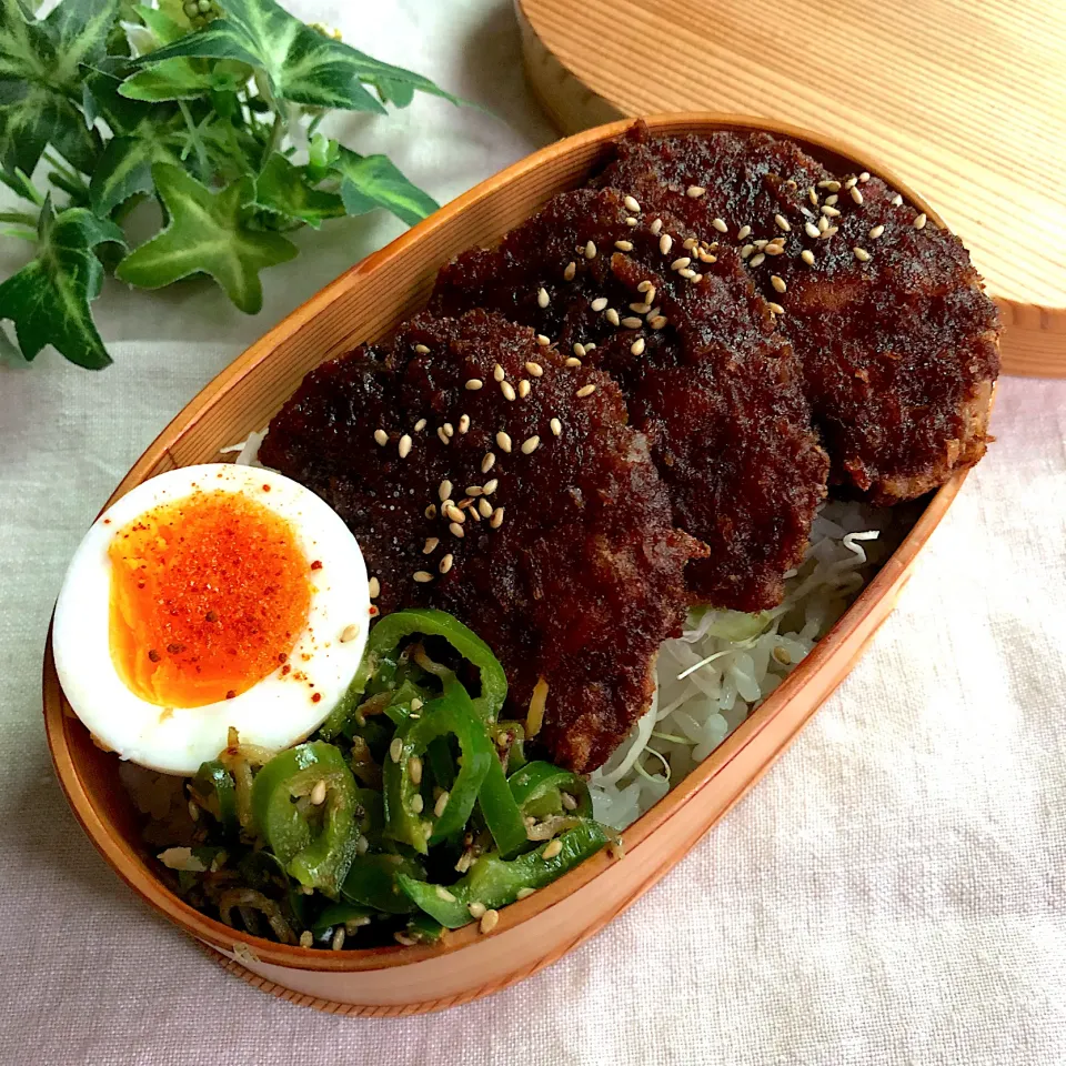 ソースカツ丼弁当|あここさん