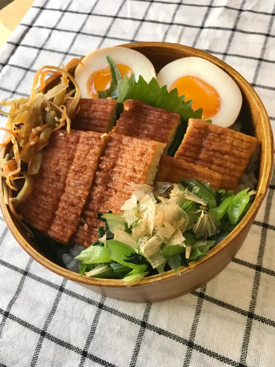 今日のパパ弁当はうな次郎弁当♪|key♪さん