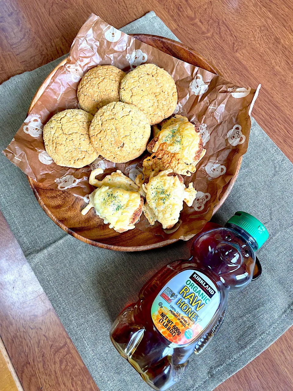 オートミールのチーズスコーン&ホットビスケット❤|かなさん