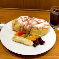 Snapdishの料理写真:パンケーキ|Hitomiさん