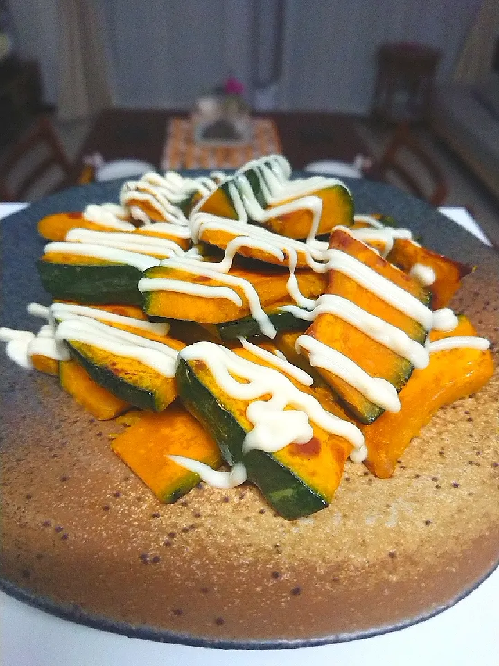 カボチャ焼き|食事メモメモさん