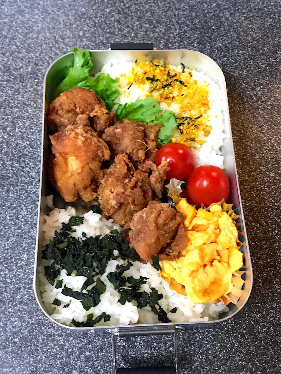 今日のお弁当♪しょうが味の唐揚げ|ミキのんさん