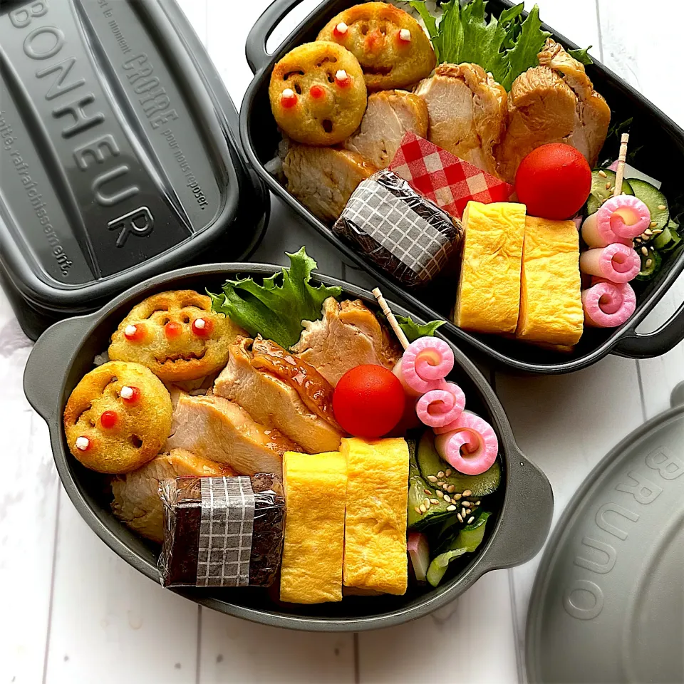 鶏チャーシュー弁当|mnkさん