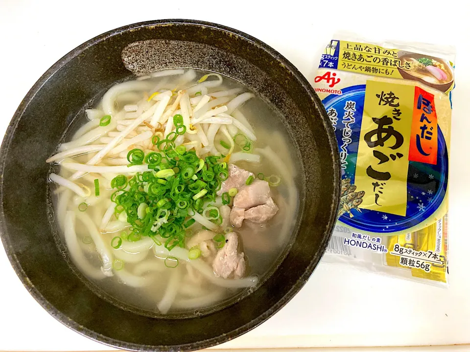 あごだし鶏うどん🍳|めいこさん