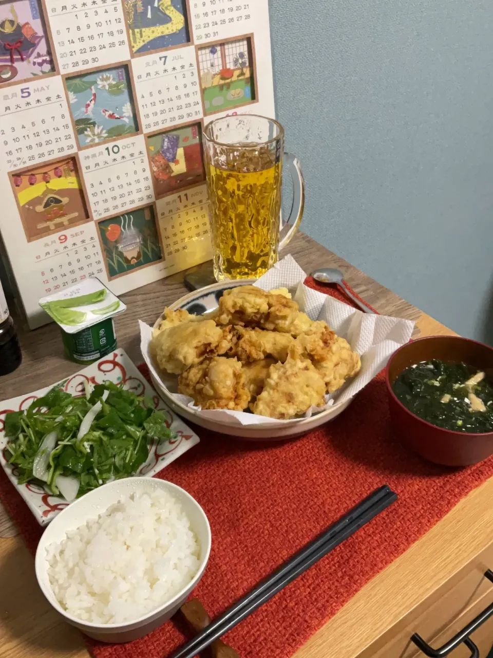 とり天定食|くろさん