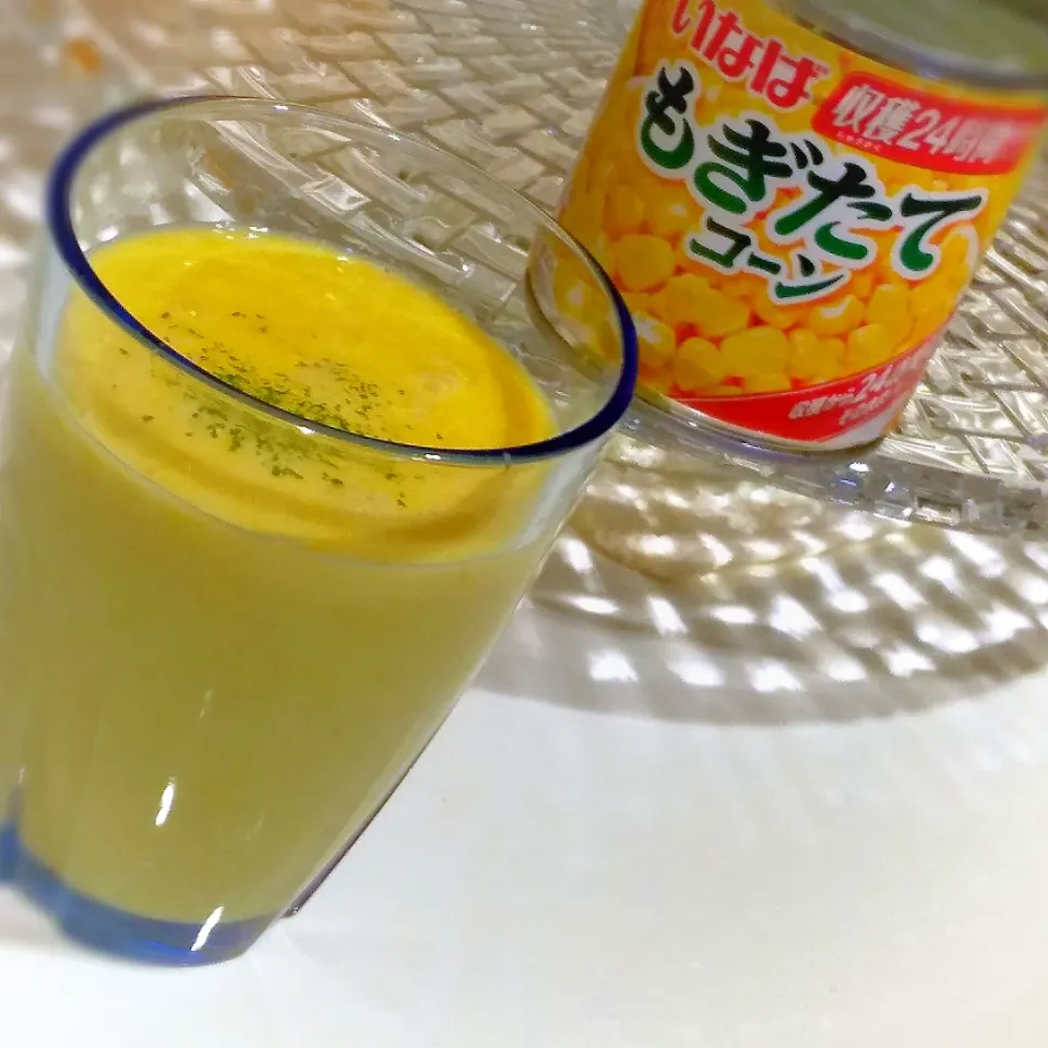 Snapdishの料理写真:缶詰コーンスープ|osanpowankoさん