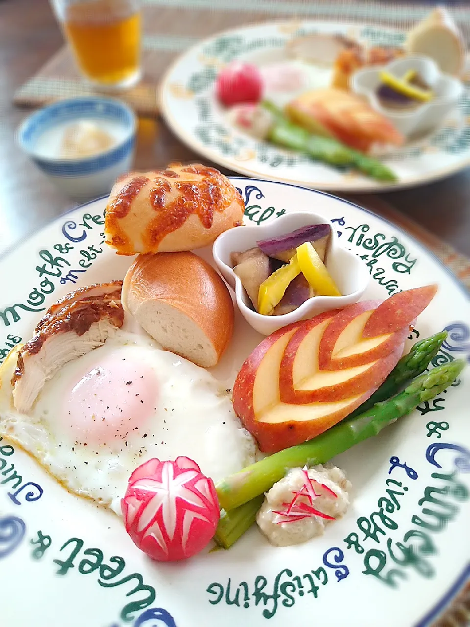 朝ごはん🌄！|まめころさん