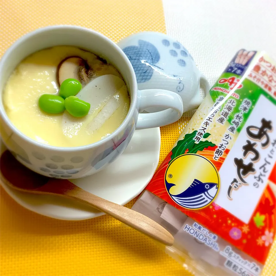 Snapdishの料理写真:あわせだしで茶碗蒸し|chicaocafeさん