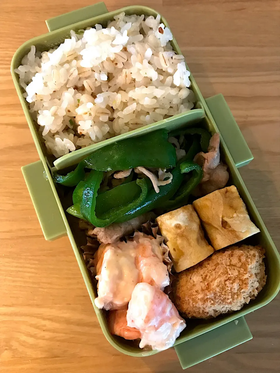 オイスターピーマン弁当🍱|ちっくんさん