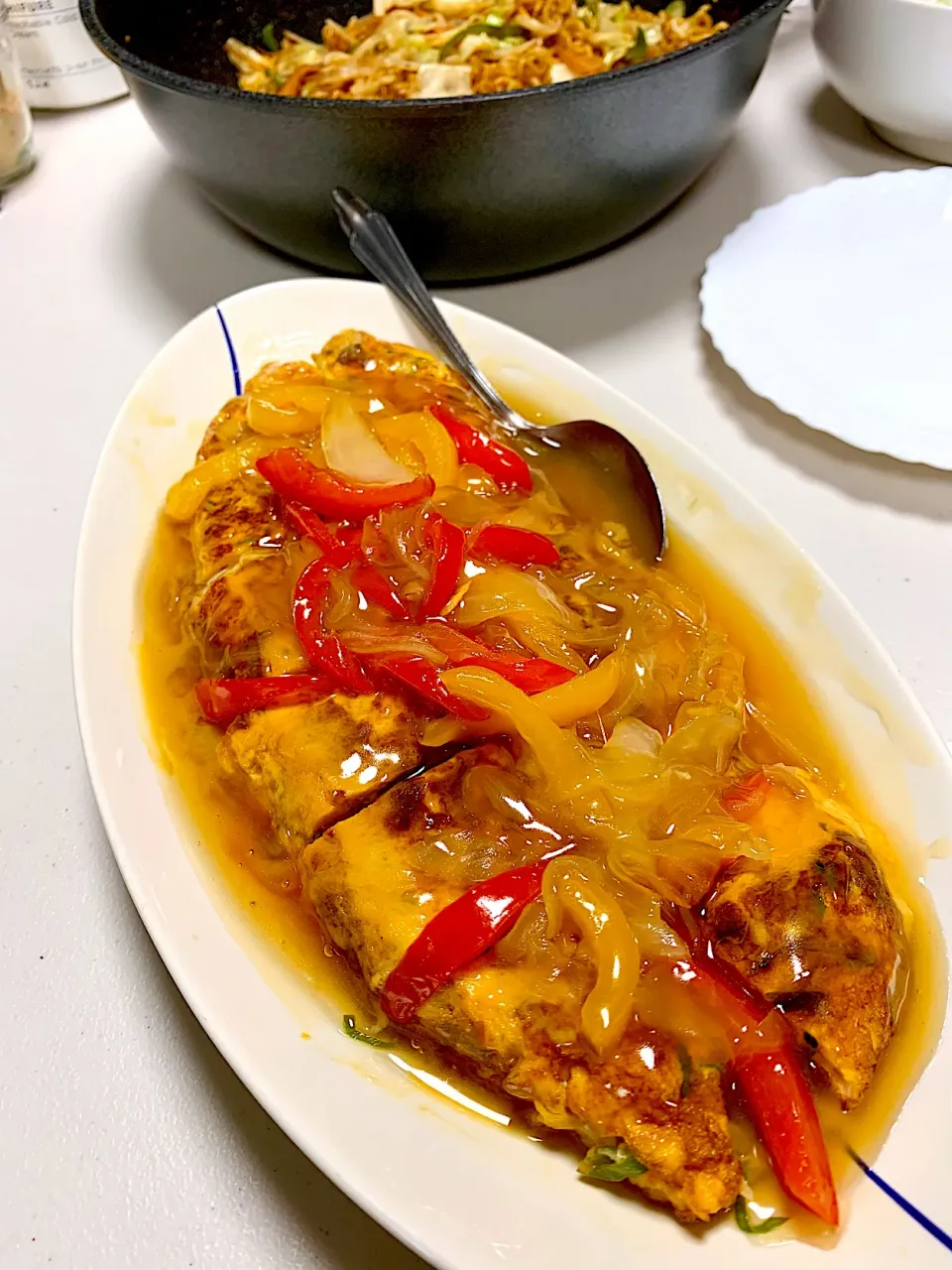 Snapdishの料理写真:Egg Foo Young (芙蓉蛋)|gonbenさん