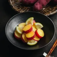 さつまいものおまかせ酢レモン煮