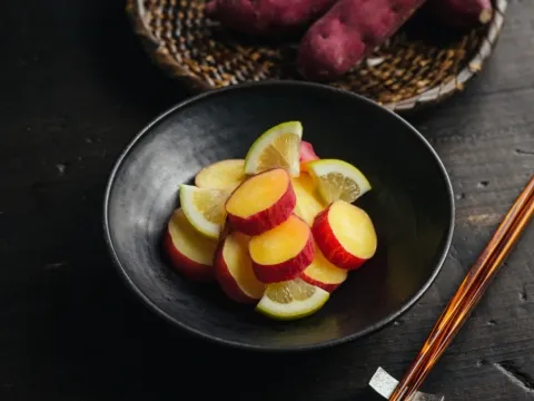 さつまいものおまかせ酢レモン煮|ヤマサ醤油公式アカウントさん