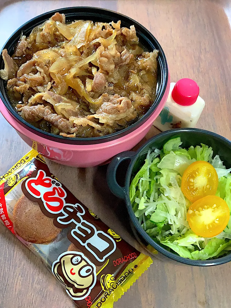 Snapdishの料理写真:R3、9/29㈬   ❁¨̮牛丼弁当。|hamakoさん