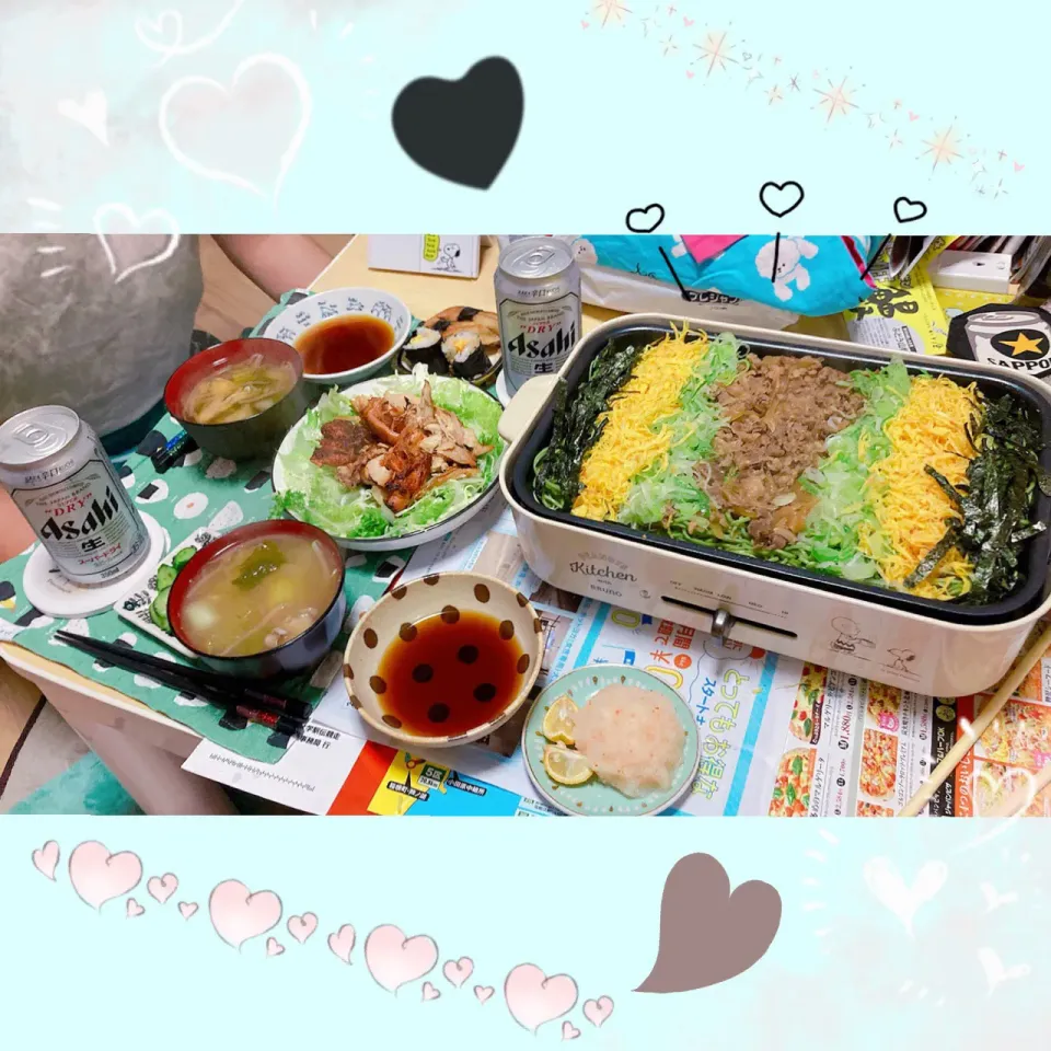 ９／２３ ｔｈｒ 晩ごはん🍴＊○°|rinaronarさん