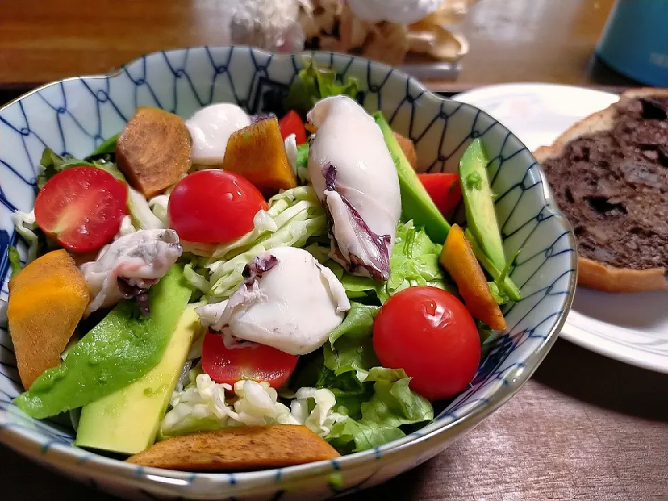 サラダの朝食|momoさん