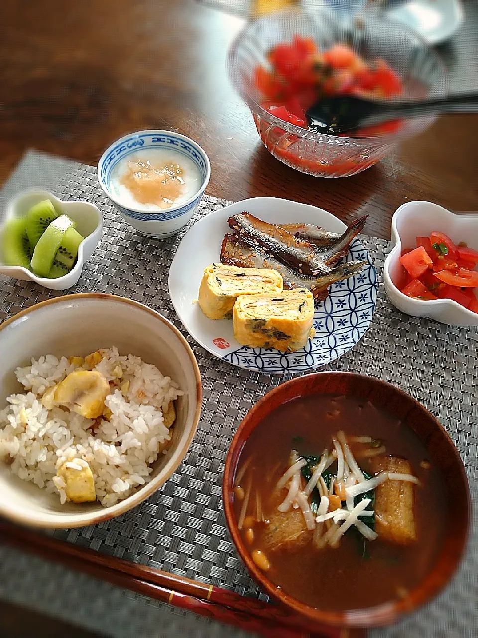 朝ごはん🌅！|まめころさん