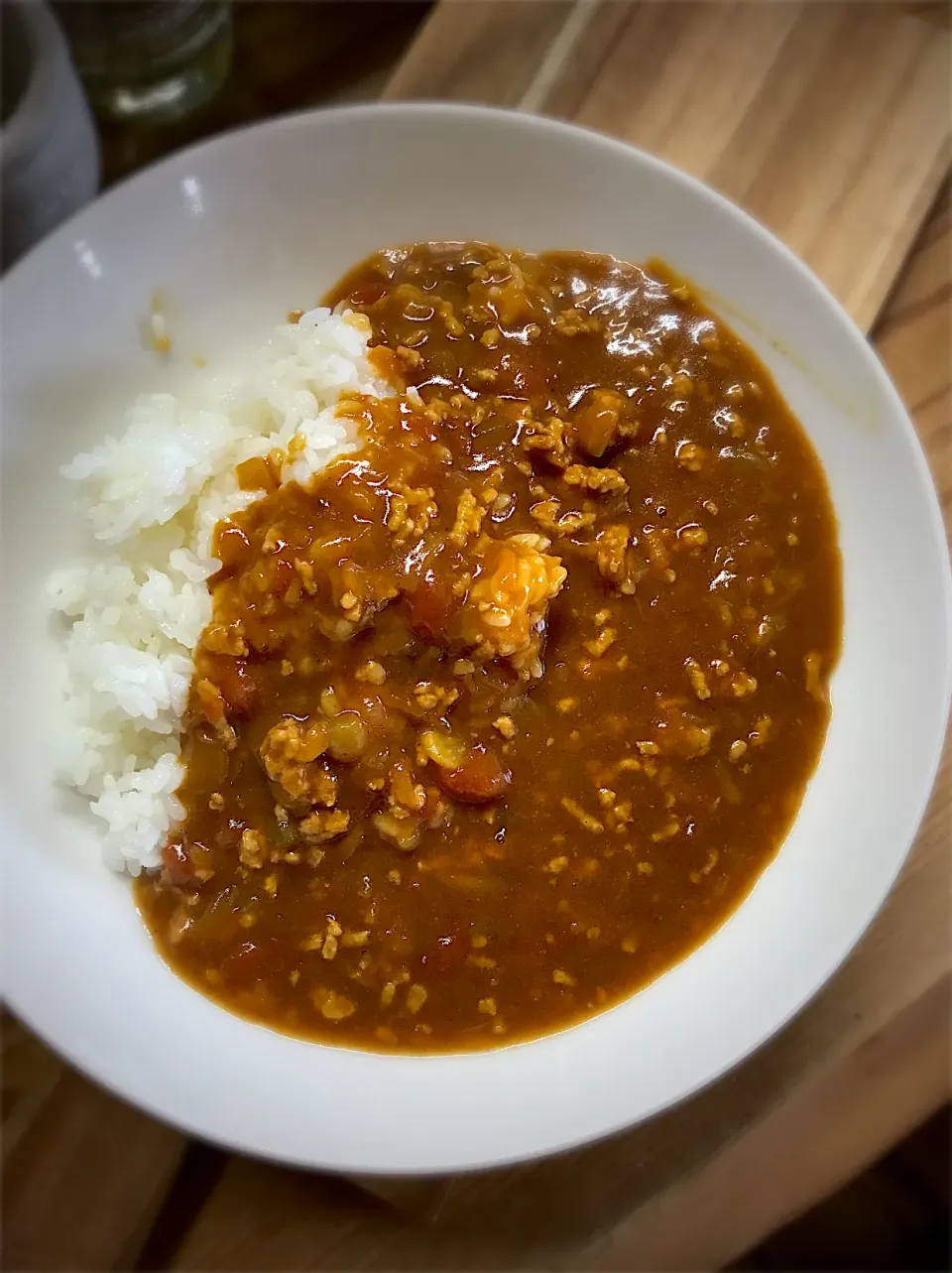 ひき肉トマトカレー|真珠きょうだいママさん