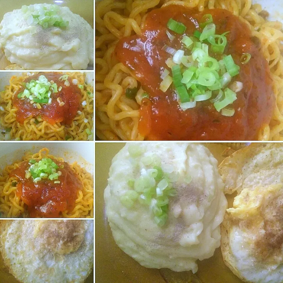 mashed potato — spaghetti|Mutiara P. Sutrisno Wandaさん