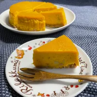 Snapdishの料理写真:かぼちゃのケーキ|みかんさん