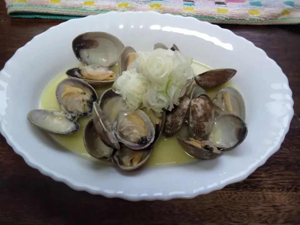 あさりをへべす焼酎で蒸しました|にんにくと唐辛子が特に好き❤️(元シャリマー)さん