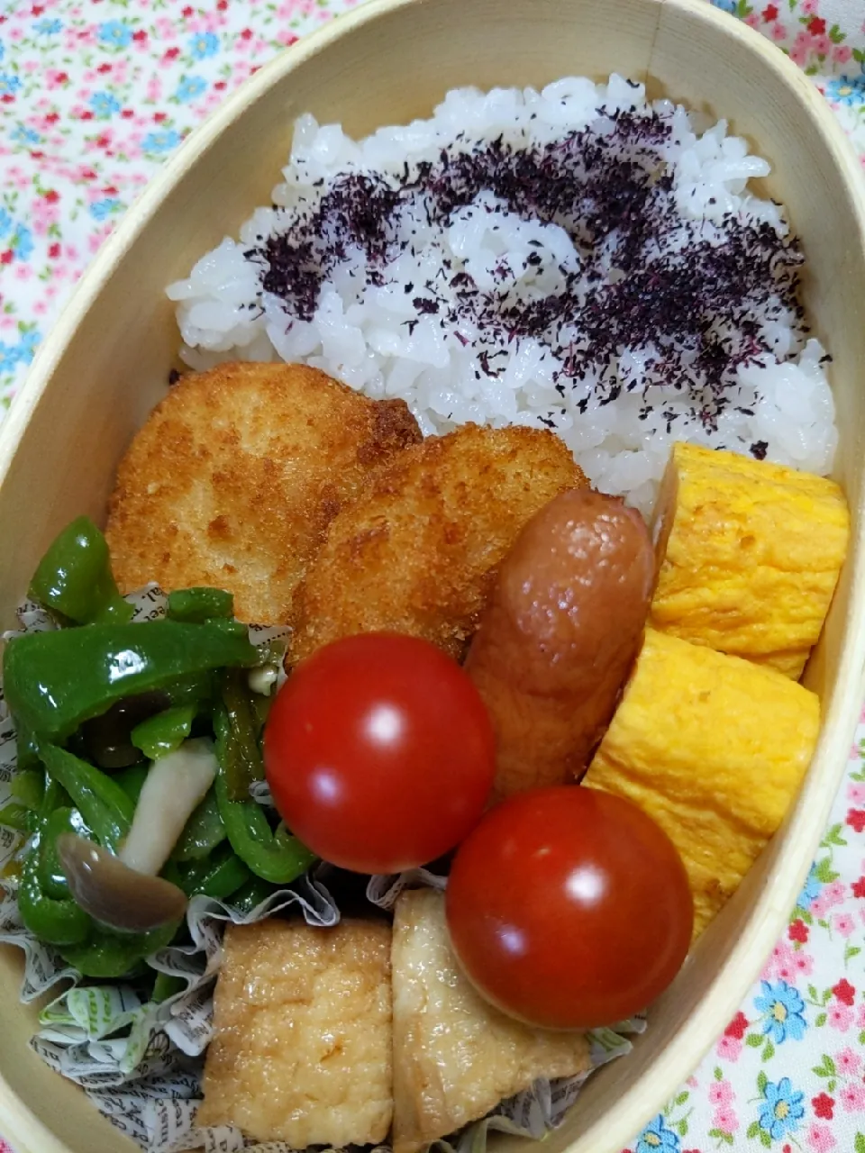 今日のお弁当|おてんば☆スマイルさん