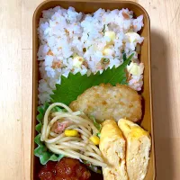 Snapdishの料理写真:鮭とチーズの混ぜご飯|☆mana☆さん